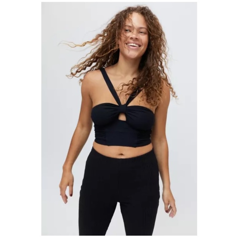 Urban Outfitters Halter Keyhole Top